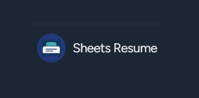 sheetsresume.com